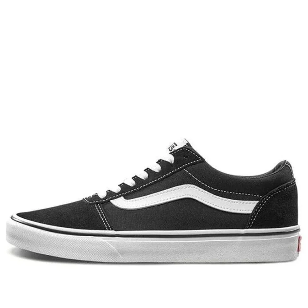 Vans Ward VN0A36EMC4R Sneakers Men's Black Suede Skateboarding Shoes MEW2303